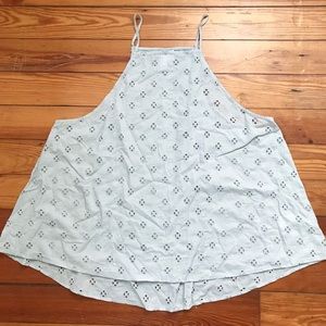 BP Nordstrom sea foam green tank top